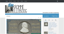 Desktop Screenshot of dekrommeelleboog.com